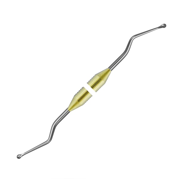 11-04 Ложка кюретажная изогнутая длинная малая 2,2